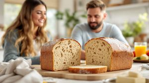 Recette Pain complet : les bienfaits pour la santé et la différence avec le pain blanc