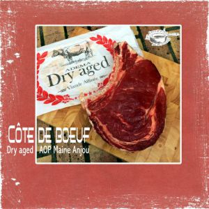 Recette Côte de boeuf Dry aged aop Maine Anjou (cuisson au four dans une cocotte en fonte)
