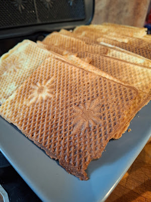 Recette Gaufrettes Craquantes à la vanille du nouvel an (Nord de la France)