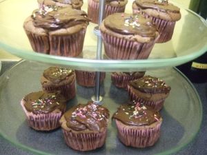 Recette Cupcakes fondant chocolat mascarpone