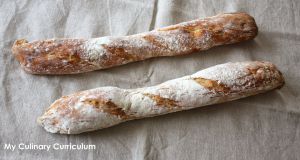 Recette Baguettes tradition maison (recette d'Eric Kayser) (Homemade tradition chopsticks (recipe from Eric Kayser)