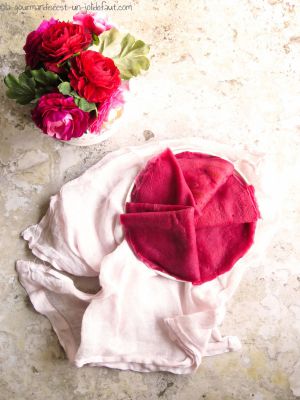 Recette Crêpes roses à la betterave