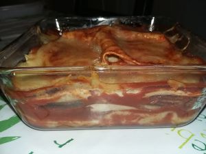 Recette Lasagne aubergine jambon