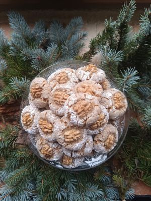 Recette Craquelés aux noix