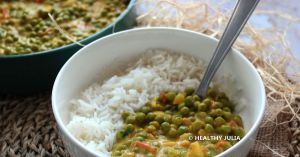 Recette Dahi matar, petits pois à l'indienne