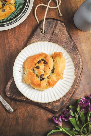 Recette Börek filo courge spaghetti, épinard  &feta