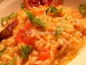 Recette Risotto aux Tomates Séchées et Fraîches