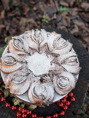 Recette De flocon de neige à la cannelle pour le Calendrier de l'Avent Gourmand 2025