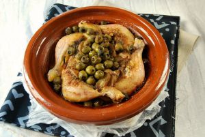 Recette Cuisse de poulet au four à l’olive