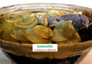 Recette Baeckeoffe au confit de canard et foie gras