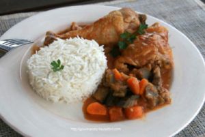 Recette Maffé de poulet