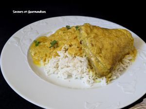 Recette Poulet au curry et lait de coco. Recette facile et pleine de saveurs