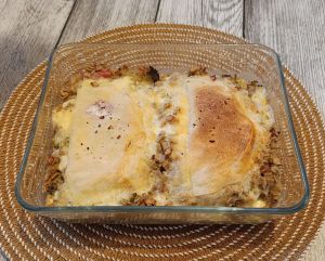 Recette Gratin de crozets au jambon, brocolis et reblochon