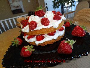 Recette Shortcake aux fraises
