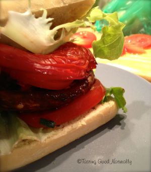 Recette Vegan Burger aux champignons sans matière grasse