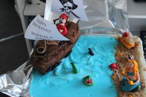 Recette Pirate cake 2 " à l'abordage"