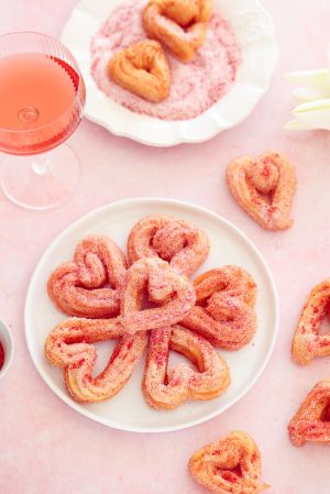 Recette Churros coeur pour la saint-valentin