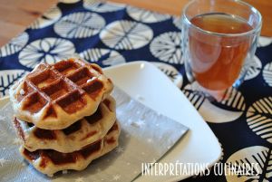 Recette Gaufres de Liège véganes à l’huile de coco