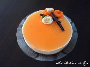 Recette Entremet chocolat blanc fleur d'oranger