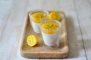Recette Chia puddings … coco, lemonquat & passion