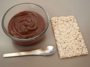 Recette Pâte à tartiner hyperprotéinée chocolat amandes grillées (sans sucre et sans matières grasses)