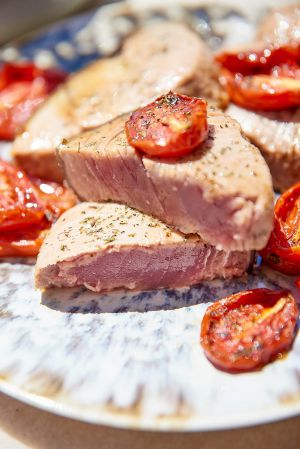 Recette Steak de thon grillé au airfryer