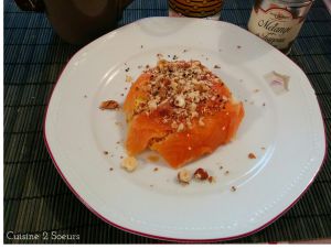 Recette Bowlcake au saumon et fromage frais