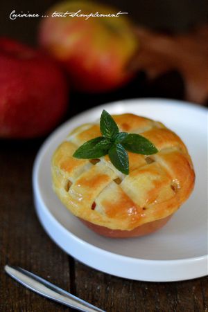 Recette Pomme farcie et sablée