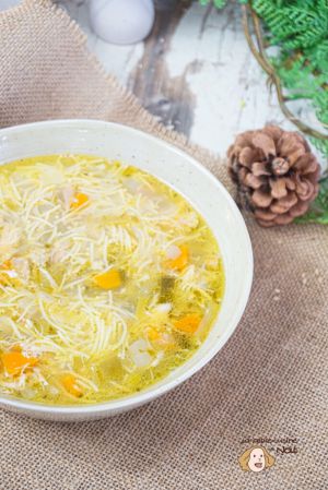 Recette Soupe de poulet