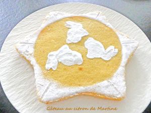 Recette Gâteau au citron de Martine