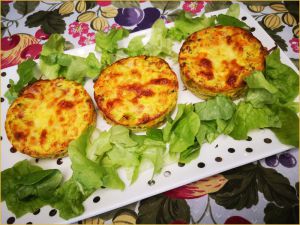 Recette Flans carottes/poireaux au lait de coco