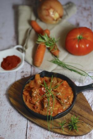 Recette Ragoût de bœuf au paprika