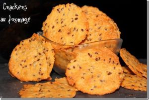 Recette Crackers au fromage