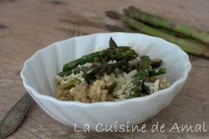 Recette Risotto aux asperges vertes