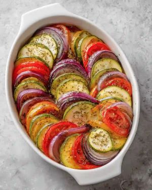 Recette Tian de légumes au Airfryer