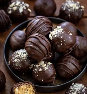 Recette Peanut Butter Balls with Rice Krispies