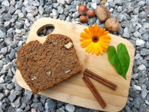 Recette Cake à la carotte, noisette et cannelle #vegan