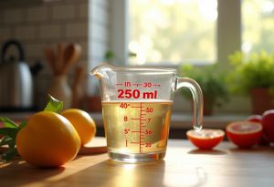 Recette 1/4 de litre en ml : conversion rapide pour vos recettes