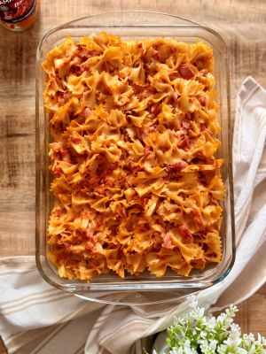 Recette Gratin de pâtes amatriciana
