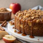 Recette Caramel Apple Crumb Cake