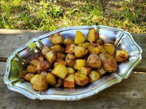 Recette Pommes de terre rôties au air fryer
