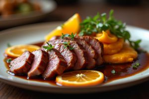 Recette Meilleures combinaisons de saveurs pour accompagner le magret de canard