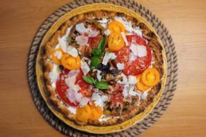 Recette Tarte feuilletée fromage frais et tomates