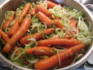 Recette Ragout de carottes au fenouil et tofu fume