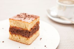 Recette Napolitain® à la confiture de lait {Cake Neapolitain® with dulce de leche}