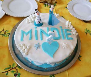 Recette Cake design "Reine des Neiges"