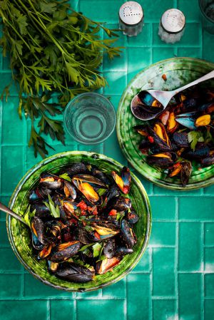 Recette Moules marinières à la sauce tomate comme dans les Pouilles