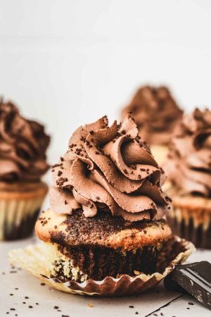 Recette Cupcakes Marbré Chocolat