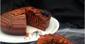 Recette Zebr'Halloween Cake