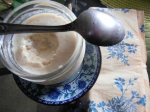 Recette Yaourt à la crème d'endive / yaourt à la rhubarbe